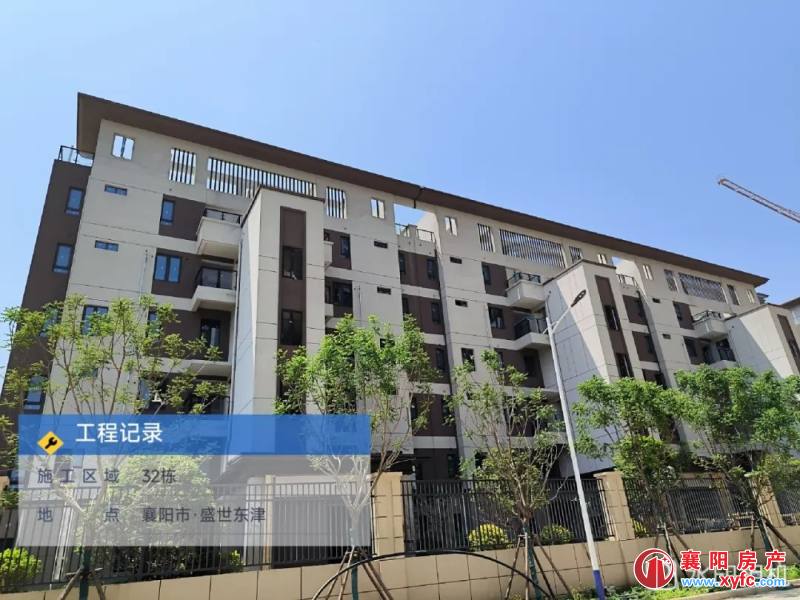 襄阳碧桂园盛世东津项目5月工程进度